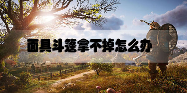 刺客信条英灵殿面具斗篷拿不掉怎么办-刺客信条英灵殿面具斗篷拿不掉解决方法