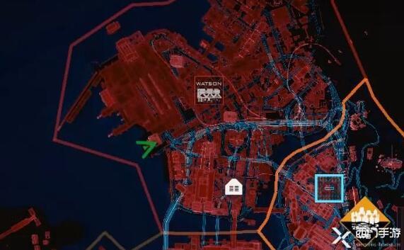 我们带着小平头进入绀碧大厦,绀碧大厦的具体位置,在沃森区的荒坂海滨