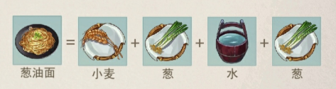 江湖悠悠葱油面食谱-葱油面食谱配方分享