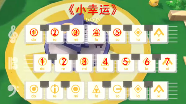 摩尔庄园手游小幸运钢琴谱-小幸运琴谱分享