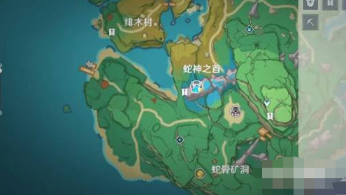 原神蛇神之首手鞠位置-蛇神之首鲸井小弟手鞠位置详解