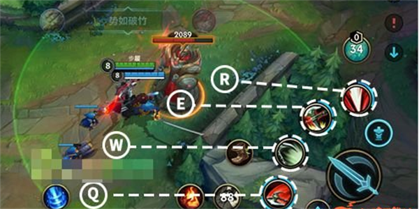 英雄联盟手游qwer分别是几技能-qwer技能介绍