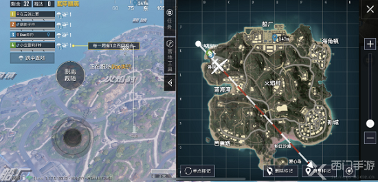 和平精英度假岛绳索在哪里-高空滑索位置详解