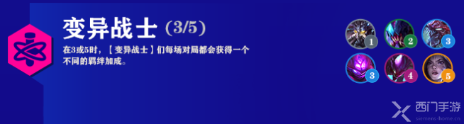 云顶之弈s6.5变异战士阵容推荐-云顶之弈变异战士阵容搭配攻略