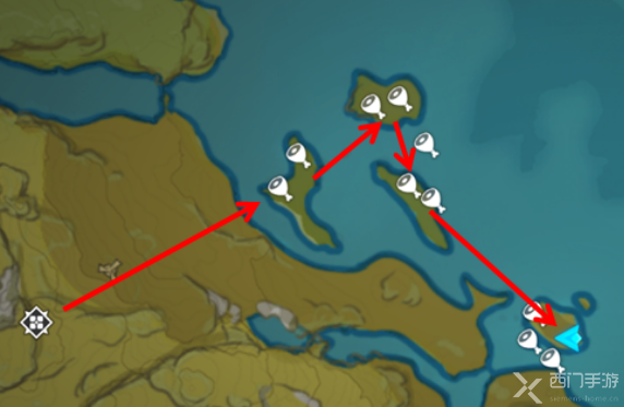 原神青蛙分布图-青蛙收集路线大全