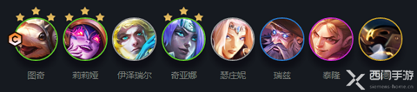 云顶之弈s7图奇主c阵容搭配