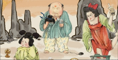 汉字找茬王三口之家攻略-三口之家找出12个动物位置分享