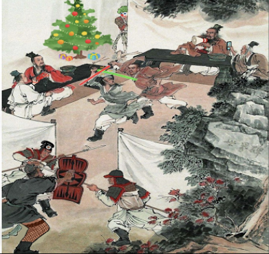 汉字找茬王找茬鸿门宴攻略-找茬鸿门宴十个不和谐位置分享