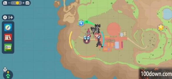 宝可梦朱紫南6区训练家位置