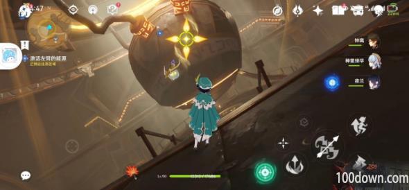 原神激活左臂的能源任务攻略-埋葬丰饶的沙丘中三个能量块位置