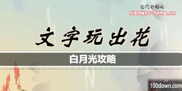 文字玩出花白月光怎么过-白月光攻略